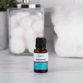 100% Pure Essential Oil, Peppermint, 15 ml, Therapeutic Grade, for Use with Oil Diffusers. by; Mainstays (2 Pack)