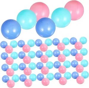 100Pcs Ocean Balls for Fun Swimming Pool Balls for Ball Pits Play Tents Birthday Parties Lightweight Easy to Use
