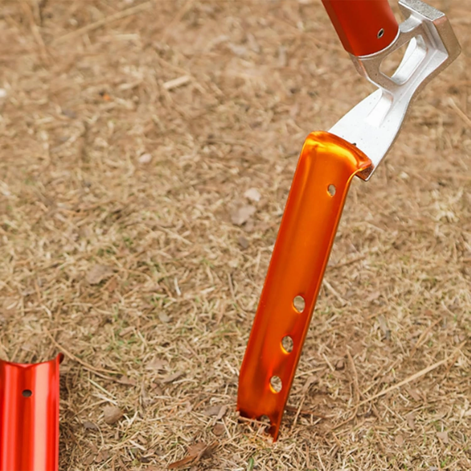 10pcs Aluminum Tent Pegs Tent Nails Tent Stakes Snow Pegs Outdoor Camping Pegs for Camping, Hiking, Beach Outdoors