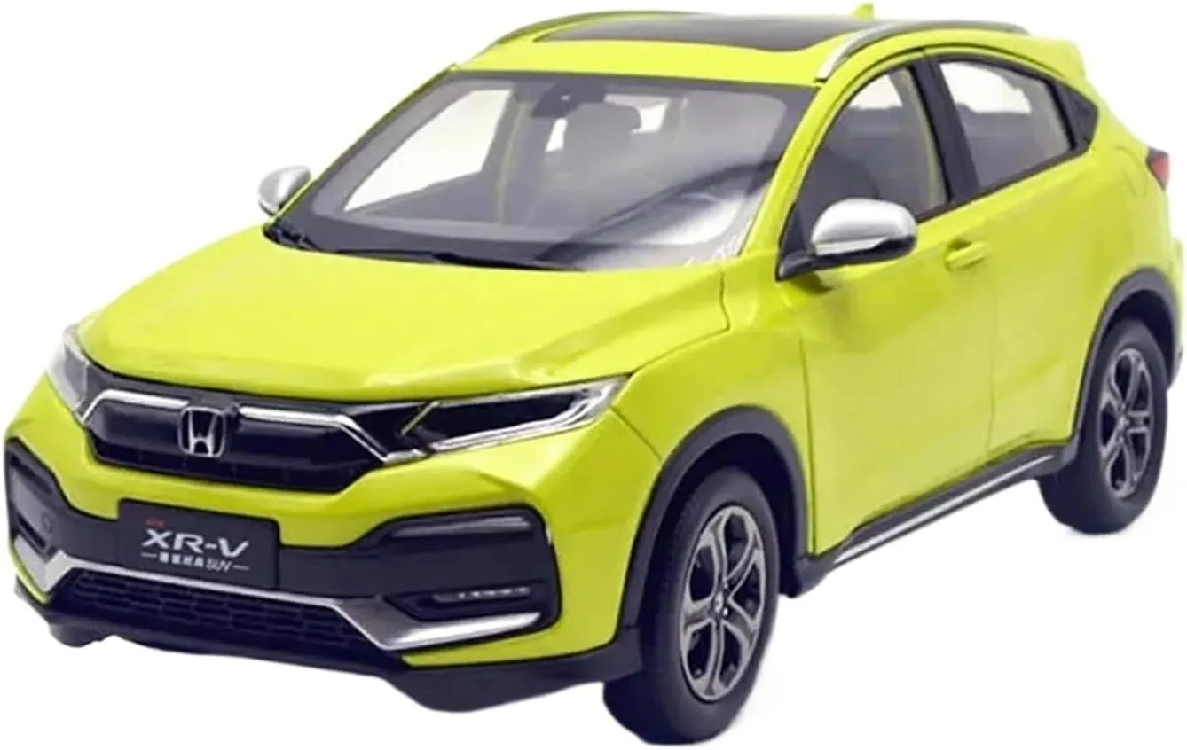 1:18 for Honda XRV 2019 Static Simulated Alloy Car Model Decorative Ornaments Souvenirs Mini Simulation Toys