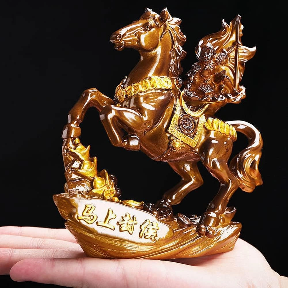 13.5cm Color Changing Horse Tea Pet Ornaments Tea Table Creative Tea Play Kung Fu Tea Set