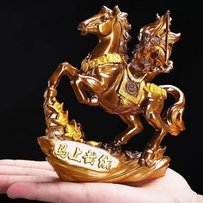 13.5cm Color Changing Horse Tea Pet Ornaments Tea Table Creative Tea Play Kung Fu Tea Set