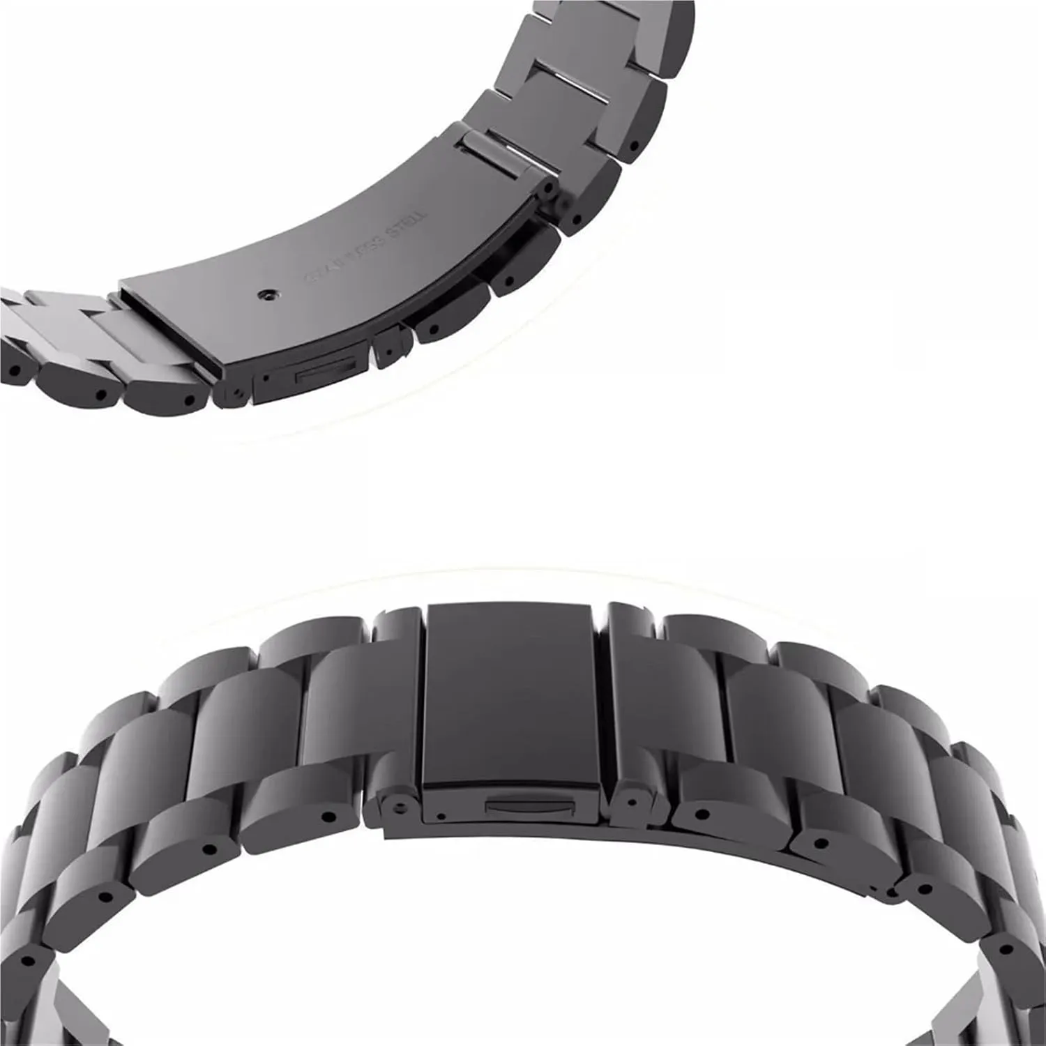 18mm 20mm 22mm 24mm Stainless Steel Watch Band Quick Release Metal Watch Band Adjustable Men's And Women's
