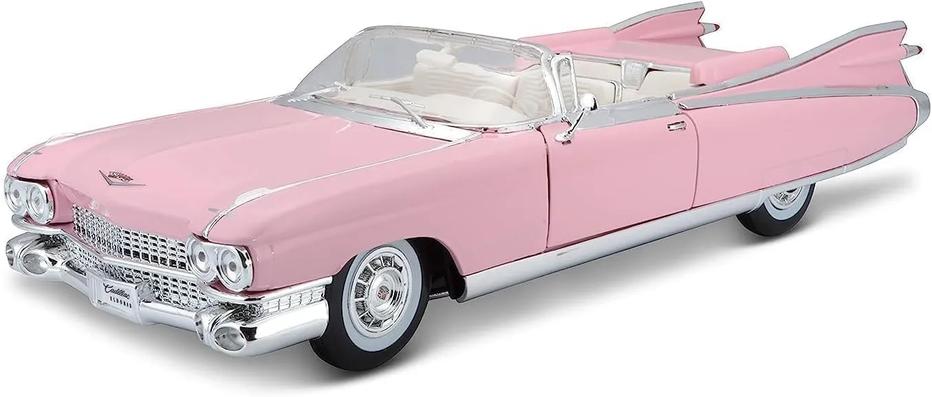 1959 Cadillac Eldorado Biarritz Convertible, Pink - Maisto Premiere 36813 - 1/18 Scale Diecast Model Toy Car by Maisto