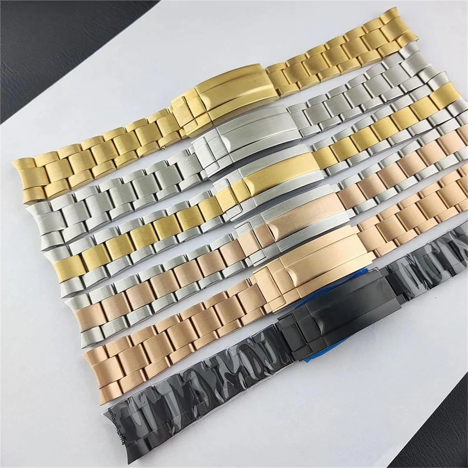 20mm Stainless Steel Strap With Adjustable Length Suitable Quick Release For Men Women Universal