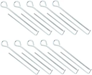 20pcs Camping Tarp Tent Pegs Stakes Outdoor Iron Ground Nails Simple Design for Tent Fixing