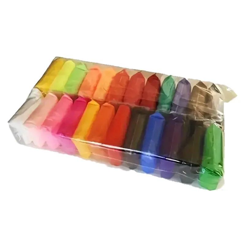 24-Pack: Colored Air Dry Clay