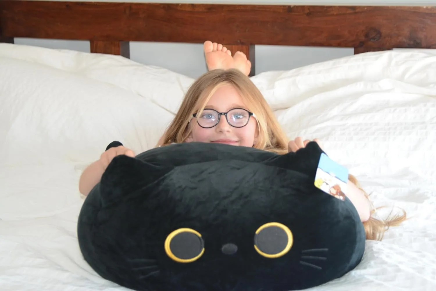 29-Inch Chonky Cat Plush – Giant Stuffed Animal, Squishy & Cuddly Plushie – Adorable Gift for Family & Friends