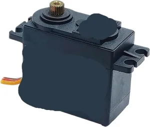 2PCS 6KG Full Metal Gear Digital Servo with 25T Servo Horn Compatible with RC Cars Boats Fixed-Wing Aircraft Helicopters and Robot Toys