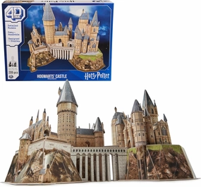 4D Build, Harry Potter Hogwarts Castle 3D Puzzle Model Kit 209 Pcs | Harry Potter Gifts Desk Decor | Building Toys | 3D Puzzles for Adults & Teens 12 