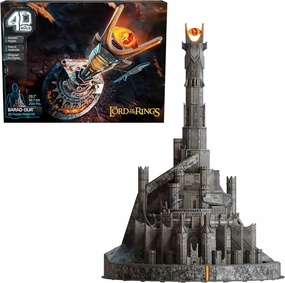 4D Build, Lord of The Rings Barad-Dur Eye of Sauron 3D Model Kit, Lord of The Rings Collectibles & Desk Décor, Adult Puzzle, Building Toys, 3D Puzzles for Adults & Teens, 204 Pieces, for Ages 12 & Up