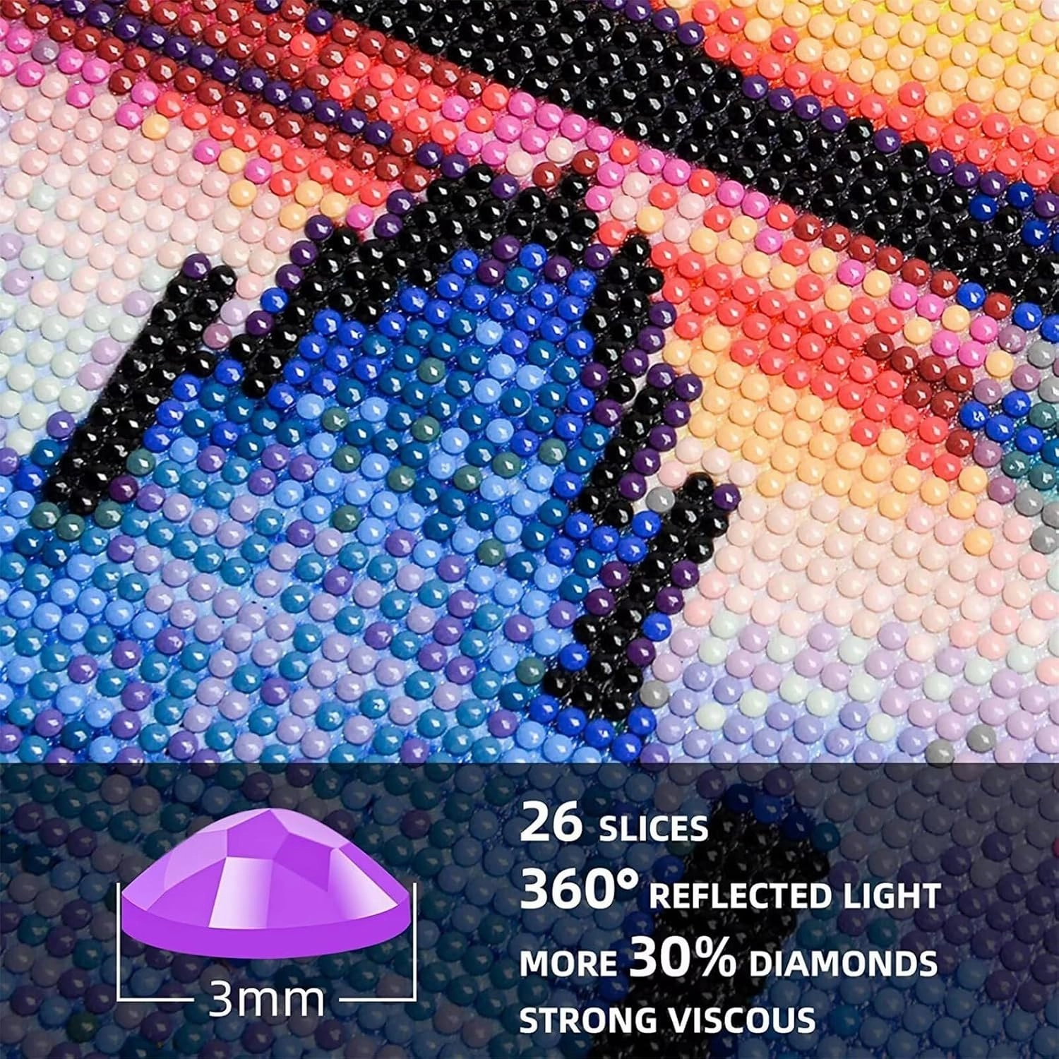 5D Diamond Painting Kits for Adults Beginners, arctic Fox Diamond Art Pink Flower Pattern Design, Round Dimond Art Craft Kits, Crystal Art Painting for Home Decor, Gifts for Women, 50x100cm Z-8334