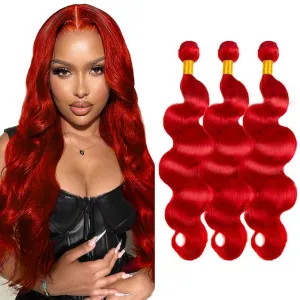 5DL RED BB 22 24 26 inch Hair Extensions