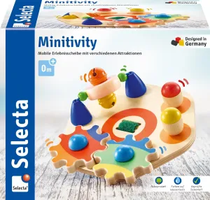 62036 Minitivity Wooden Motor Skills Toy 14 cm