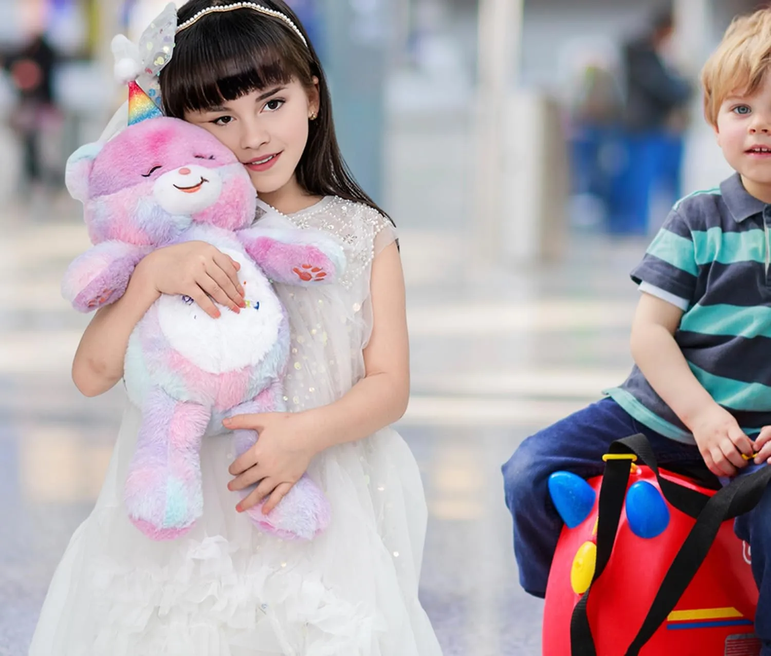 8 Inch Rainbow Bear Stuffed Animals Happy Birthday Bear Soft Rainbow Teddy Bear Plush Toys Stuffed Bear Plushies Animal Colorful Teddy Bear Plush Doll Animal Toy for Kids & Lovers…