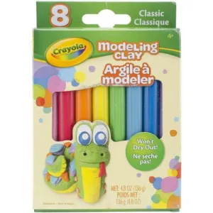 8 Pack Modeling Clay - Basic Assortment