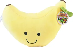 97361 - Supersoft Plush Banana, Squishy Naughty Fruits, Cuddly Soft Toy with Face, 23 cm approx.