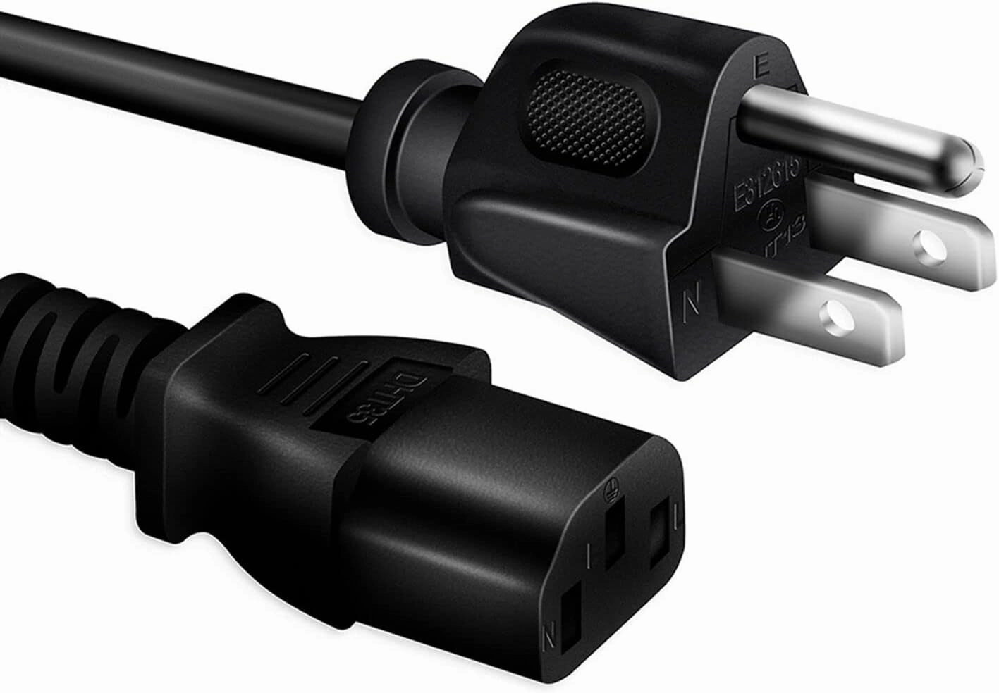 AC in Power Cord Outlet Plug Lead for Samick Model SXP511 Music Corporation Digital Piano SXP-511, Black