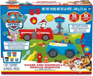 Addo Paw Patrol Chase and Marshall’s Rescue Mission Dough Playset