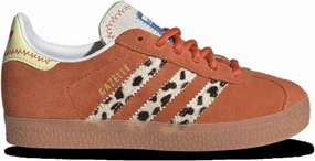 Adidas Originals Gazelle - Girls' Preschool (JI0074, Orange)