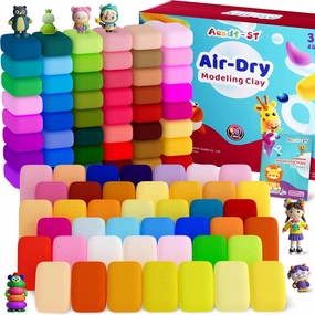 Air Dry Clay 90 Colors, Modeling Clay for Kids, Model Magic Clay, DIY Molding Clay Kit with Sculpting Tools,Soft & Non-Sticky,Art and Crafts Gift for Boys Girls Kids.