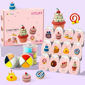 Air Dry Clay for Kids,Modeling Clay Kit,Model Magic Clay Sculpting Tools Set,Ultra Light & Soft, Safe Non-Toxic | 12 Box DIY Art and Crafts School Projects, Home Party Favors for Boys & Girls