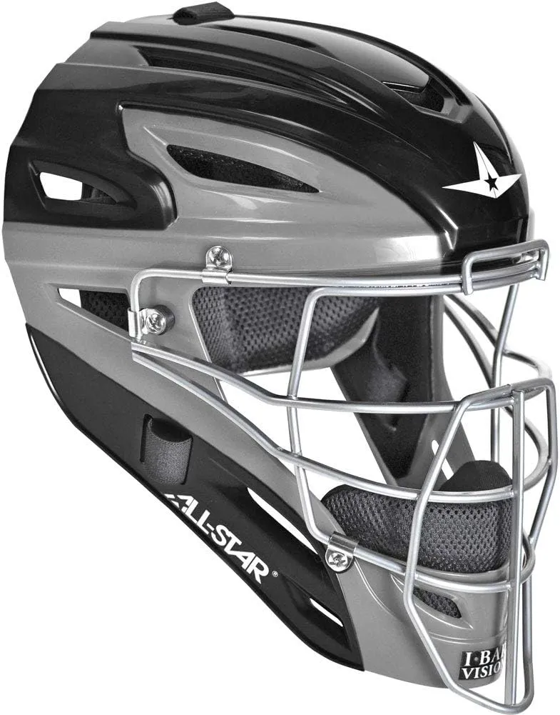 All-Star S7™ Catching Helmet/Adult/Graphite Two Tone