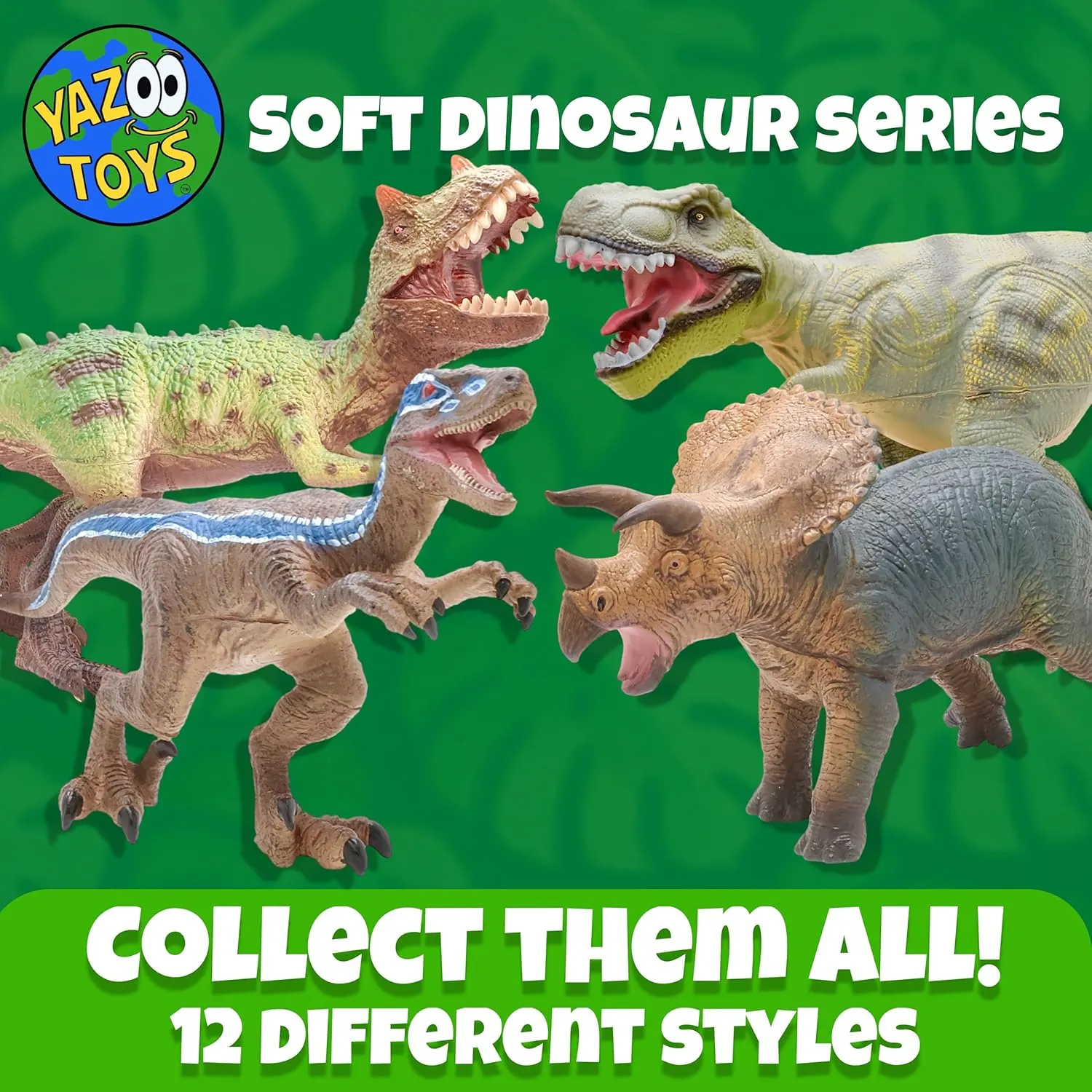 Allosaurus Red Soft Dinosaur Toy Figure for Kids - Realistic Dinosaur with Safe, Soft Material - Educational and Fun Prehistoric Play for Boys and Girls
