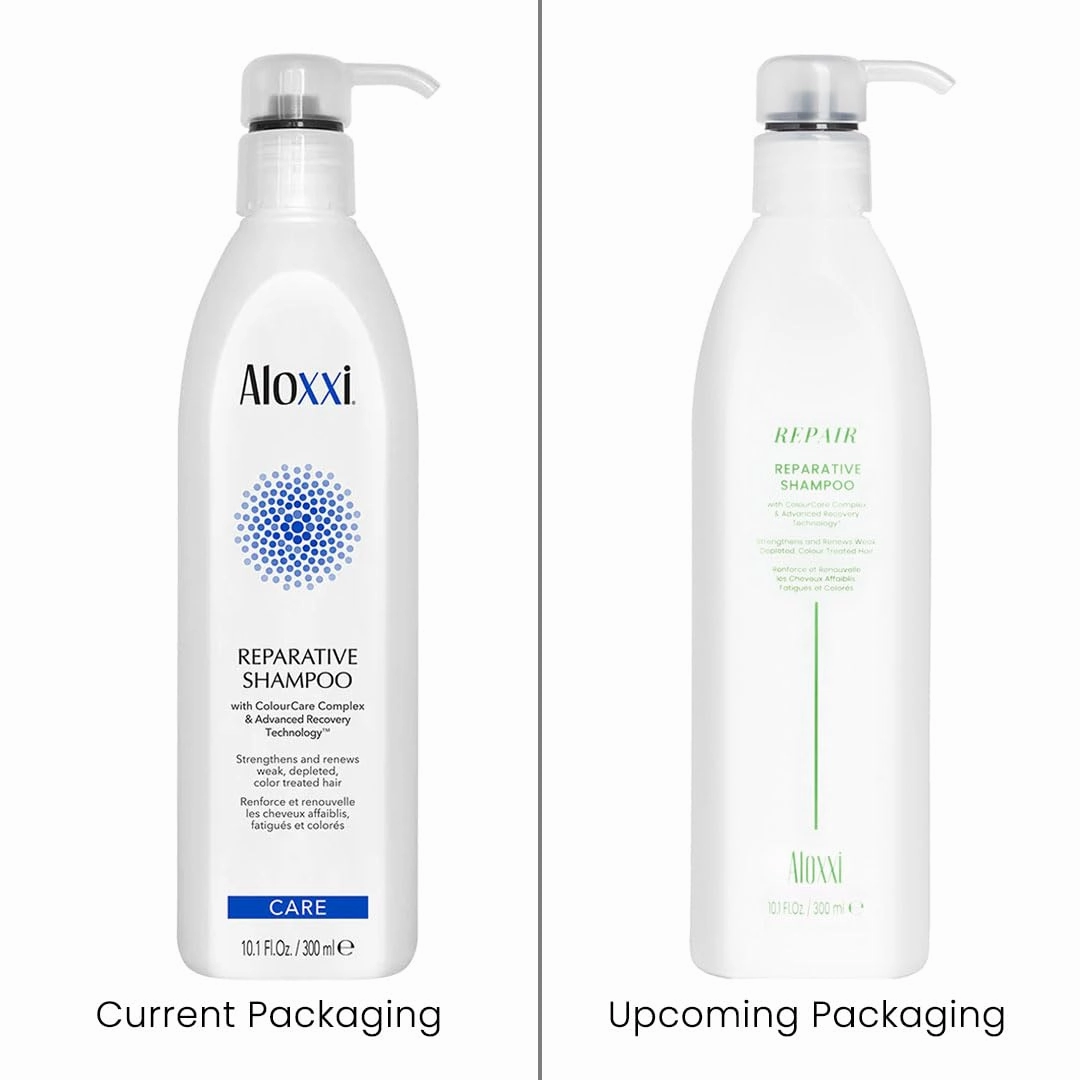 ALOXXI Reparative Hair Repair Shampoo for Damaged Hair with ColourCare Complex & Advance Recovery Technology - Cleanses Damaged & Over-processed Hair, 33.8 Fl Oz