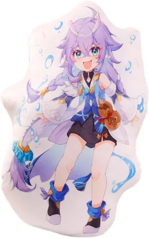 Anime Figure Plush Pillow Plush Toy Throw Pillow for Halloween Cosplay Decorations Birthday Toys 17.7in (Bailu)