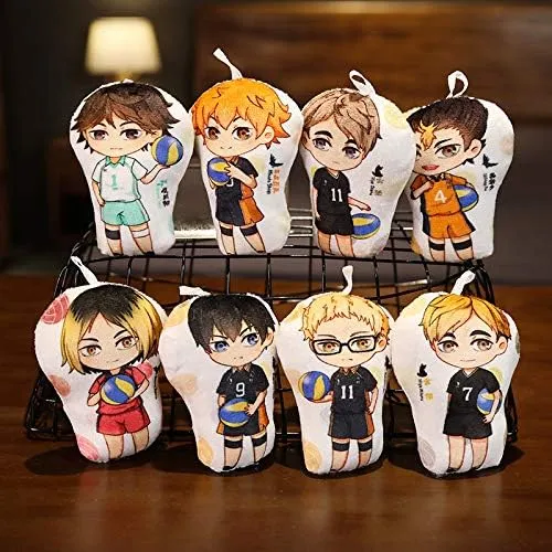 Anime Plushie Pillow Oikawa Tooru/Shoyo/Kozume Kenma/Tobio Kageyama Anime Figure Cartoon Soft Cute Pillow Cushion Home Sofa Car Decorative Pillow 45CM
