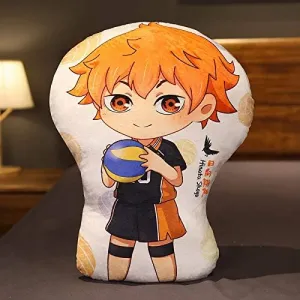 Anime Plushie Pillow Oikawa Tooru/Shoyo/Kozume Kenma/Tobio Kageyama Anime Figure Cartoon Soft Cute Pillow Cushion Home Sofa Car Decorative Pillow 45CM