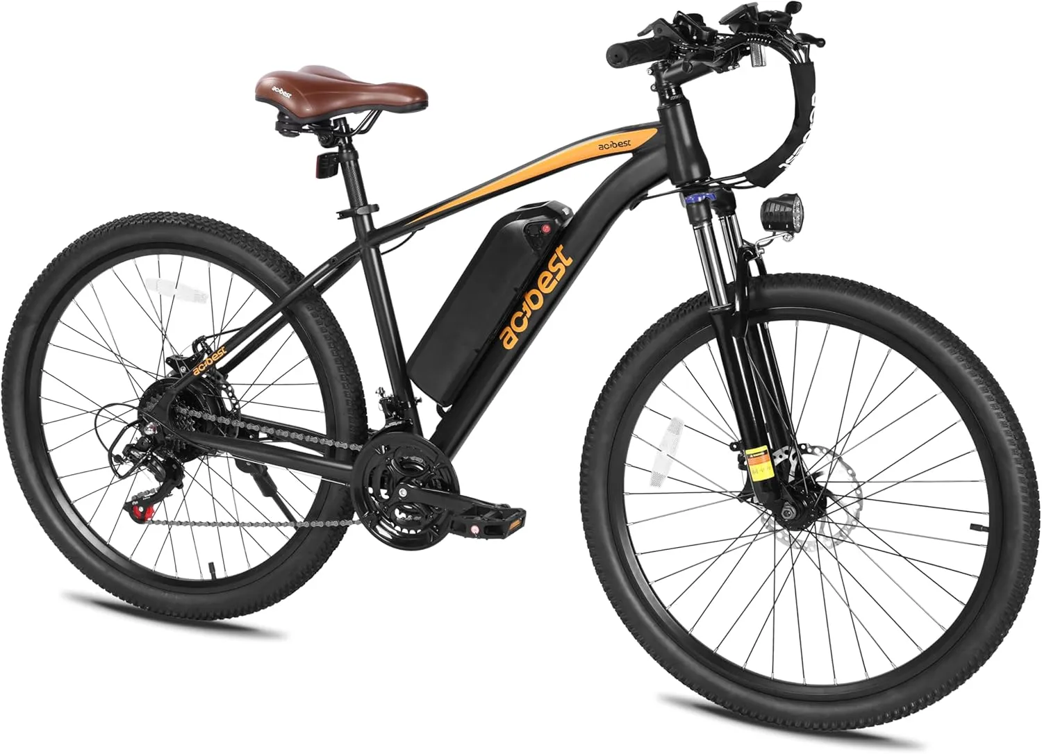 Apex Electric Bike for Adults, 26" 1000W Peak Electric Mountain Bike, 22MPH Top Speed, Max Range 55  Miles, 48V Removable Battery, 21-Speed Lightweight E-Bike, Front Suspension
