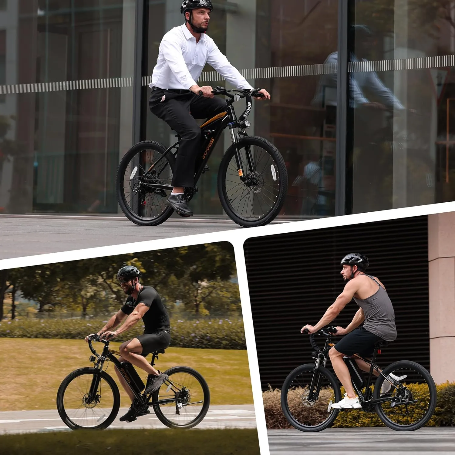 Apex Electric Bike for Adults, 26" 1000W Peak Electric Mountain Bike, 22MPH Top Speed, Max Range 55  Miles, 48V Removable Battery, 21-Speed Lightweight E-Bike, Front Suspension