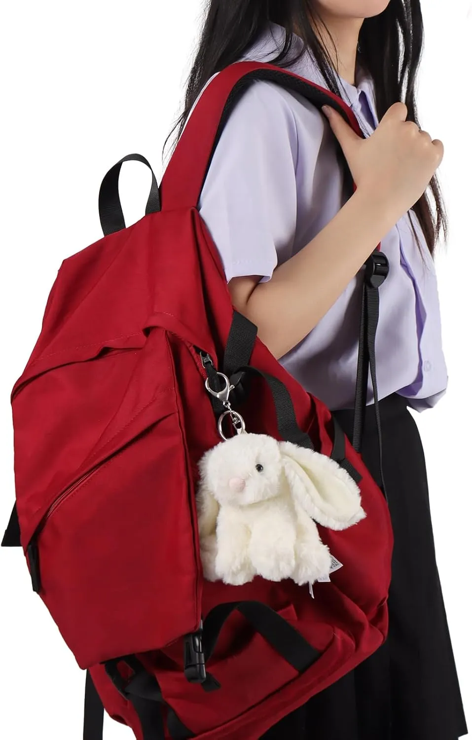 Apricot Lamb Cute Toys Plush Rabbit Stuffed Animal Soft for Kids Bag, Purse, Backpack, Handbag (4.7 Inches)