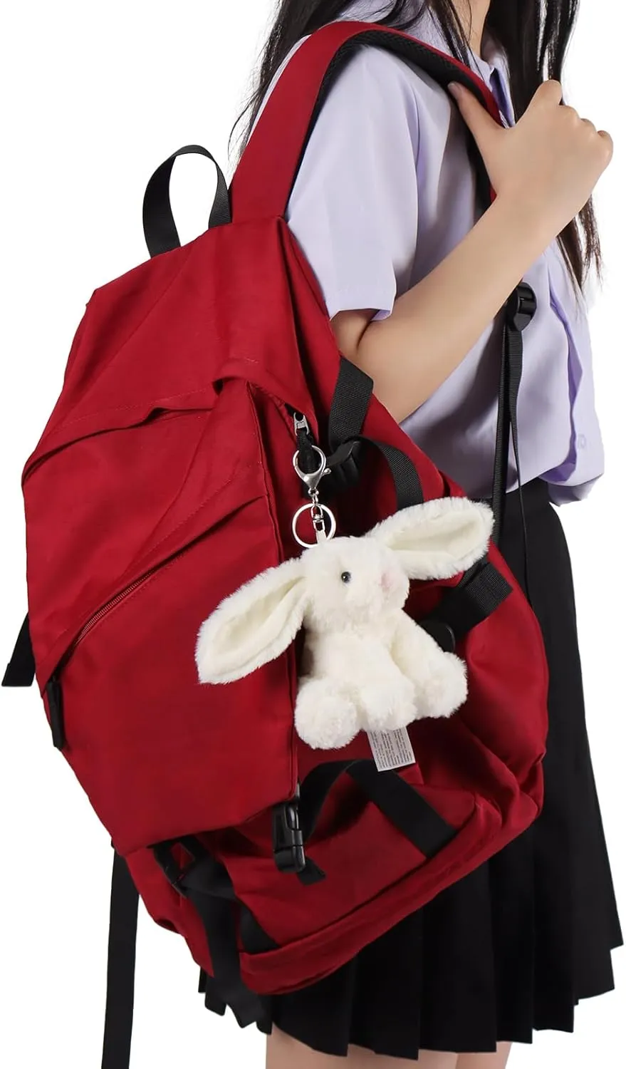 Apricot Lamb Cute Toys Plush Rabbit Stuffed Animal Soft for Kids Bag, Purse, Backpack, Handbag (4.7 Inches)