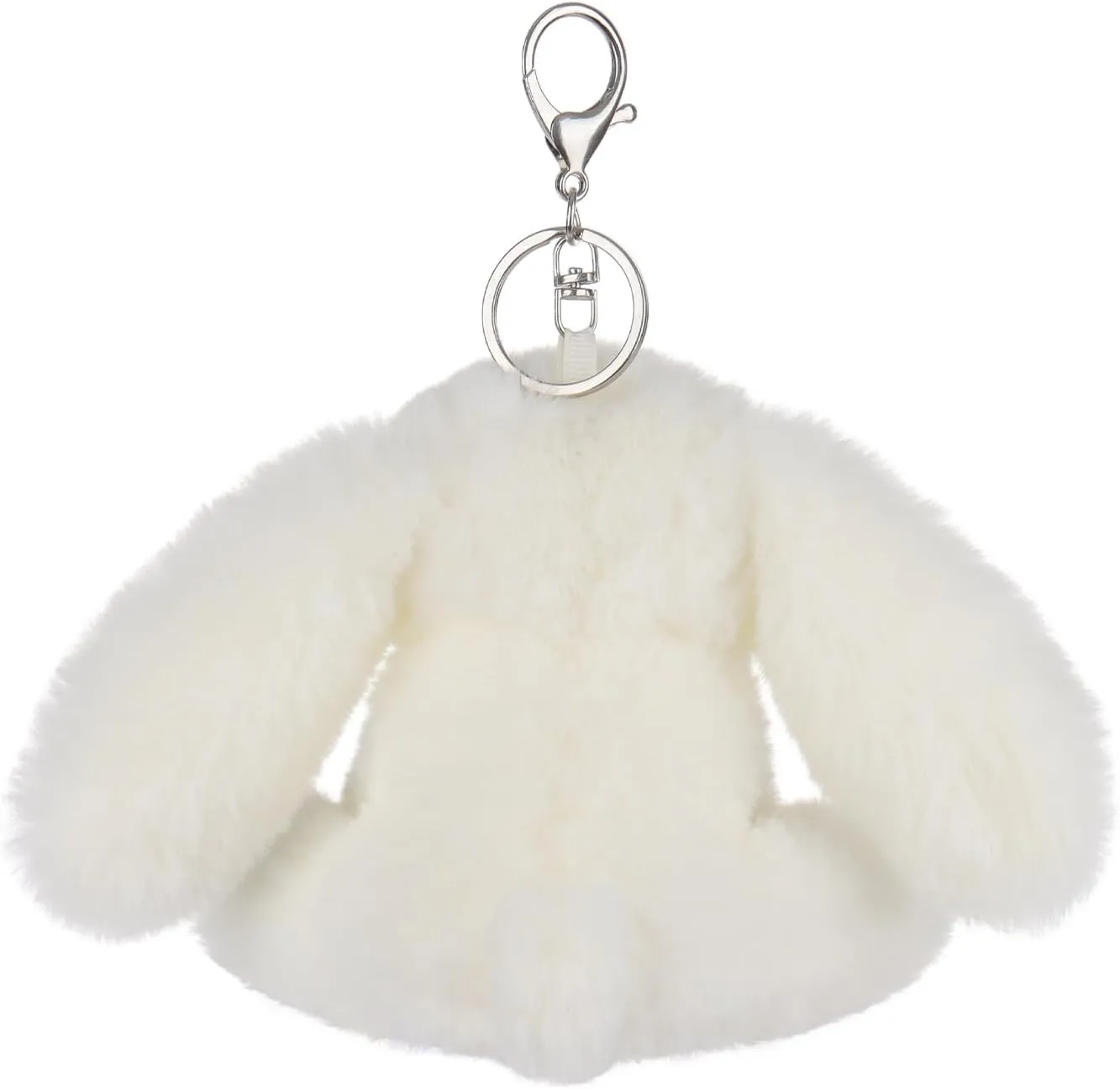 Apricot Lamb Cute Toys Plush Rabbit Stuffed Animal Soft for Kids Bag, Purse, Backpack, Handbag (4.7 Inches)