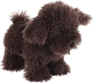 Apricot Lamb Toys Plush Dark Coffee Poodle Dog Puppy Stuffed Animal Soft Cuddly Perfect for Child 8.3 Inches