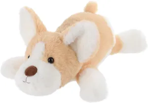Apricot Lamb Toys Plush Lying Welsh Corgi Puppy Dog Stuffed Animal Soft Cuddly Perfect for Child (Yellow Corgy,12 Inches)