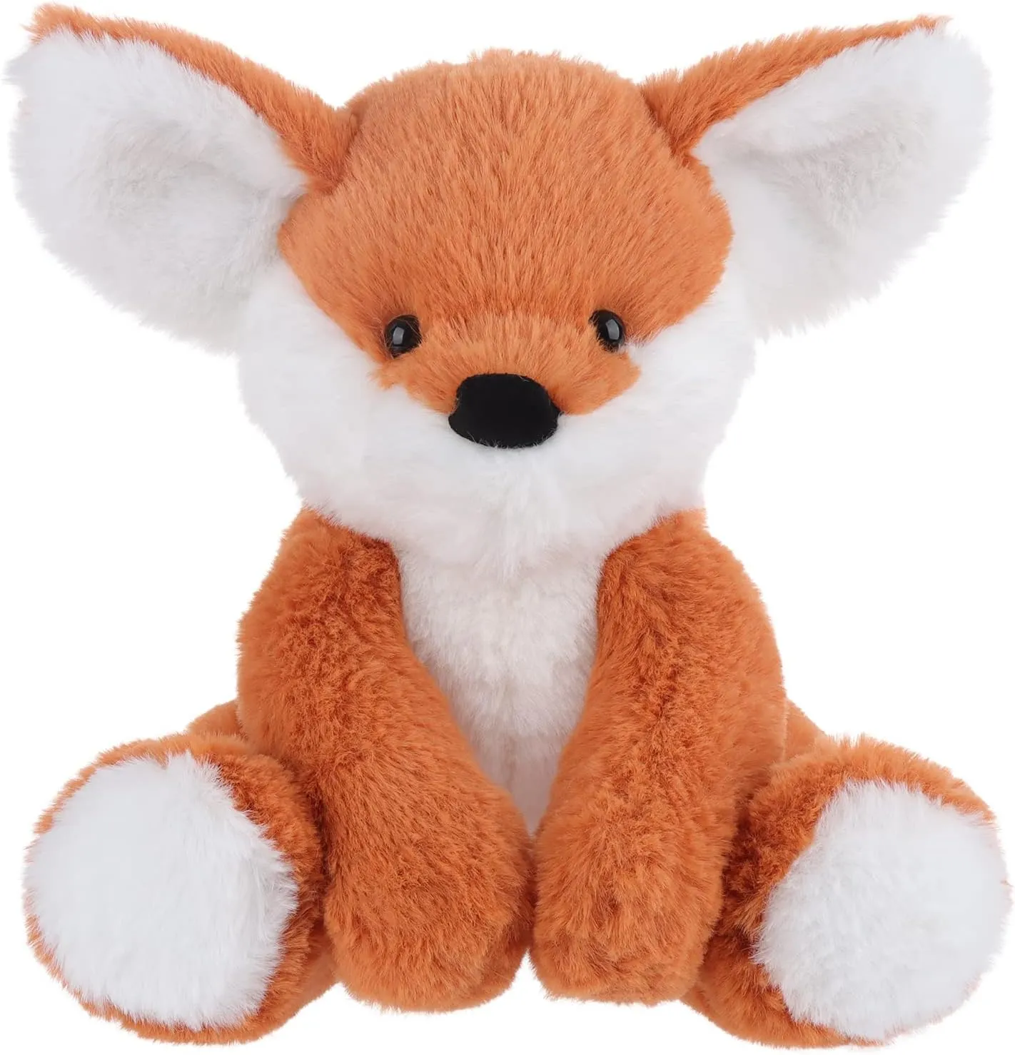 Apricot Lamb Toys Plush Orange Fennec Fox Stuffed Animal Soft Cuddly Perfect for Child 8.5 Inches