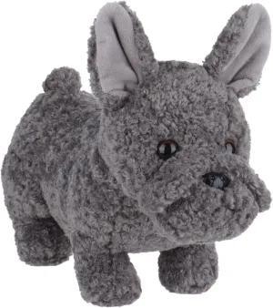 Apricot Lamb Toys Plush Silver Gray Charming French Bulldog Puppy Dog Stuffed Animal Soft Cuddly Perfect for Kids 10.6 Inches