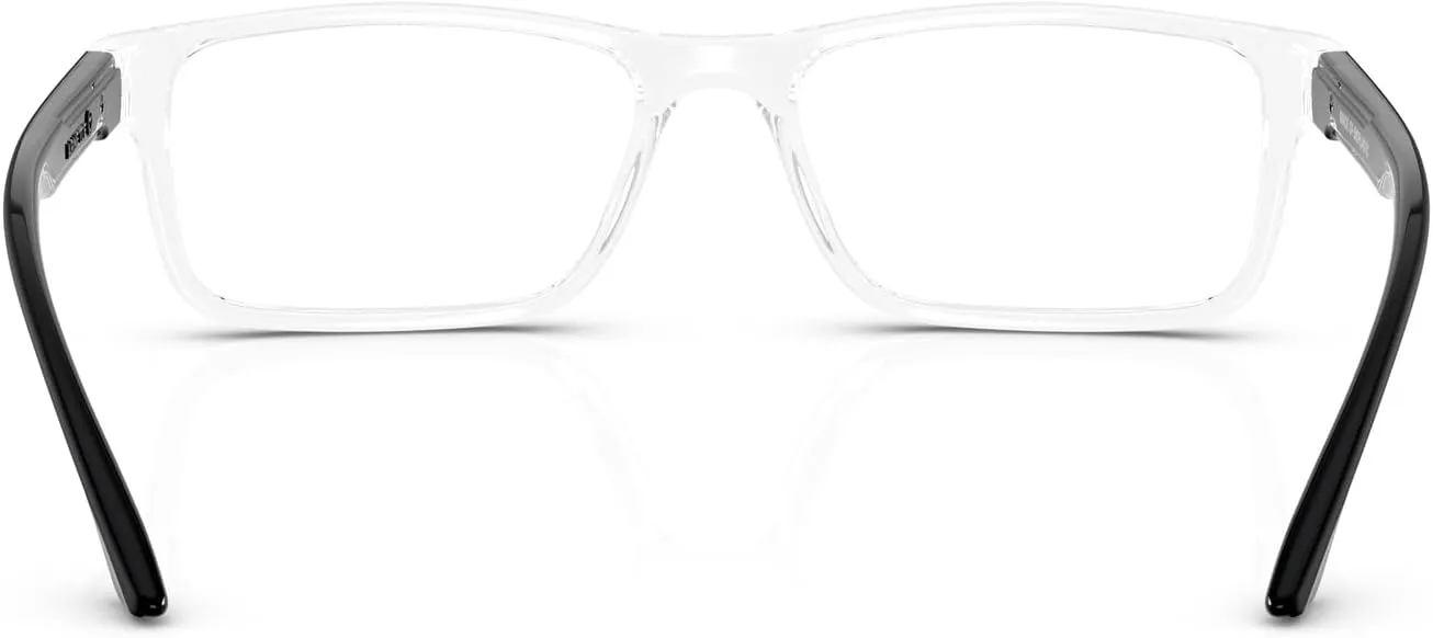ARNETTE Men's An7275u Signa Universal Fit Rectangular Prescription Eyewear Frames