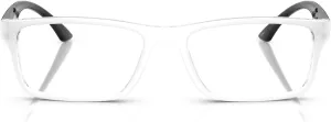 ARNETTE Men's An7275u Signa Universal Fit Rectangular Prescription Eyewear Frames
