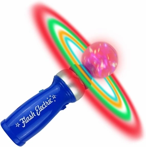 ArtCreativity Light Up Spinning Space Wand – 8 Inch Spinning Light Up Toy for Kids with LED Effects, Batteries Included, Fun Gift for Boys & Girls, Birthday Party Favor, Carnival Prize, Blue