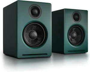 Audioengine A2  Desktop 24 Bit Limited Edition Wireless Bluetooth Desktop Speakers - 60W Computer Speakers for Music and Gaming