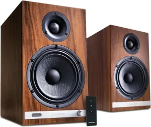 Audioengine HD6 Premium Bookshelf Speakers - Wireless 150W Bluetooth - Powerful Home Music System - Home Theater Systems, Studio Monitors