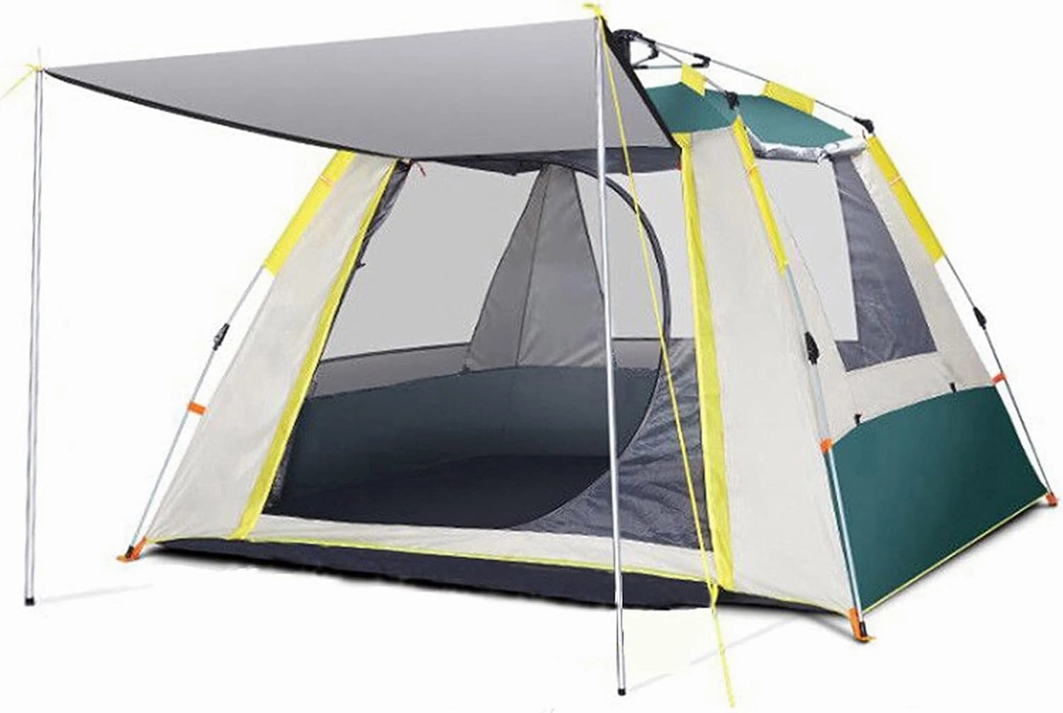 Automatic Tent, Outdoor Camping Tent, Outdoor Barbecue 2-4 People Outdoor Sunshade and Rainproof Fishing Tent