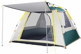 Automatic Tent, Outdoor Camping Tent, Outdoor Barbecue 2-4 People Outdoor Sunshade and Rainproof Fishing Tent