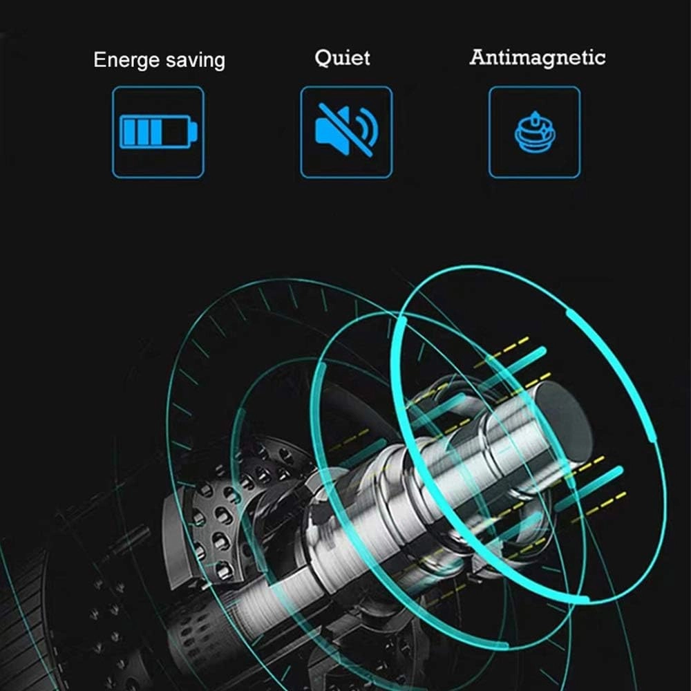 Automatic Watch Winder Box 8, with LED Light, Wood Shell Piano Paint Exterior, 4 Rotation Modes, Quite Motors，Black Watch Winder Display Watch Box Watch Storage Gift