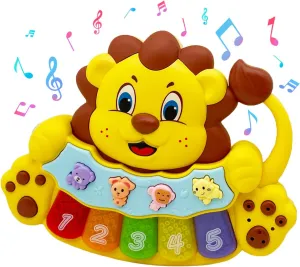 Baby Piano Toy, Light Up Music Baby Toys for12 18 Months Early Learning Educational Piano Toy 1 Year Old Boy Girl Gifts